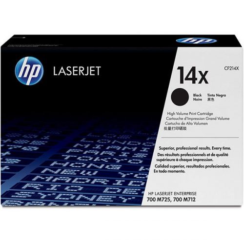 HP 14X (CF214X) Black Original LaserJet Toner Cartridge (17500 Yield)